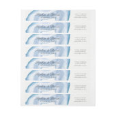 Waterverf Agaat | Blauw | (Vel)