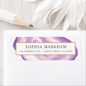 Waterverf Agaat | Lavendel | Etiket (Insitu)