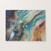 Waterverf Agaat Puzzel (Horizontaal)