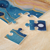 Waterverf Agaat Puzzel (Zijkant)