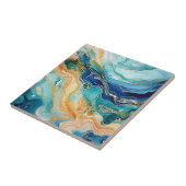 Waterverf Agaat Tegel Tegeltje (Zijkant)