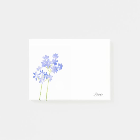Waterverf Agapanthus Post-it® Notes (Voorkant)