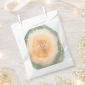 Waterverf Agate Coral Geodes Wedding Bedankzakje (Geknipt)
