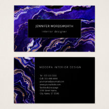 Waterverf Agate Modern Professional Paars Geode