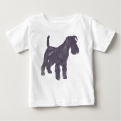 Waterverf Airedale Terrier (Voorkant)