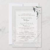 Waterverf Alabaster Dahlia Kaart (Voorkant)