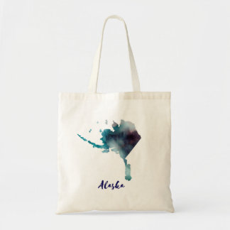 Waterverf Alaska Verenigde Staten Tote Bag