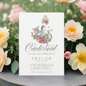 Waterverf  Alice in ONEderland Birthday Kaart