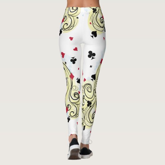 Waterverf Alice Leggings (Achterkant)