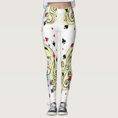 Waterverf Alice Leggings (Voorkant)