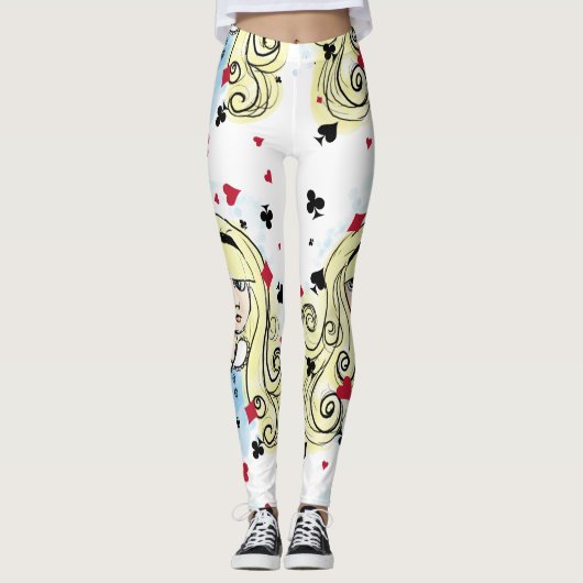 Waterverf Alice Leggings (Voorkant)