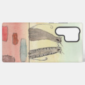 Waterverf Alley Cats Samsung Galaxy Hoesje (Achterkant horizontaal)