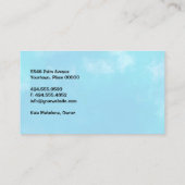 Waterverf Aloha Hawaiian Visitekaartje (Achterkant)