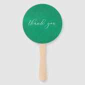 Waterverf Aloha Luau Elke Age Birthday Party Handwaaier (Achterkant)