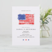 Waterverf - Amerikaanse uittredingsverzoeken Kaart (Staand voorkant)