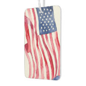 Waterverf Amerikaanse vlag Luchtverfrisser (Links)