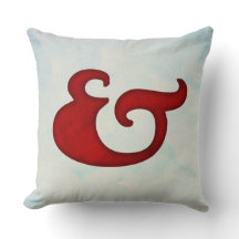 Waterverf Ampersand Nautical | Fancy rood en teken