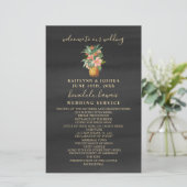 Waterverf anananas (Staand voorkant)