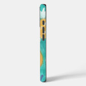 Waterverf anananas afdrukken Case-Mate iPhone case (Achterkant / Links)