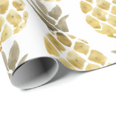 Waterverf anananas Land Rustic Cadeaupapier (Rol Hoek)