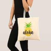 Waterverf ananas Aloha Tropische tas (Voorkant (product))