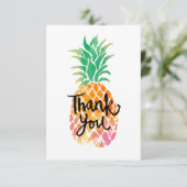 waterverf ananas bedankt script (Staand voorkant)