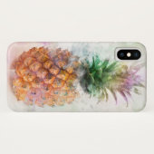 Waterverf ananas Case-Mate iPhone case (Achterkant (horizontaal))