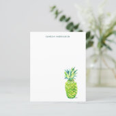 Waterverf Ananas Colorful Boho Hand-Drawn (Staand voorkant)