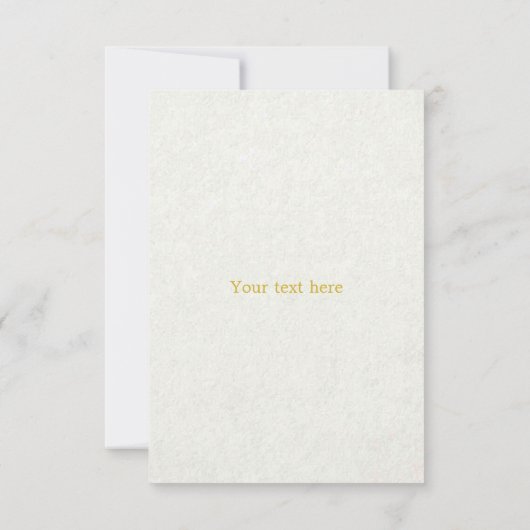 waterverf ananas dank u bedankkaart (Achterkant)