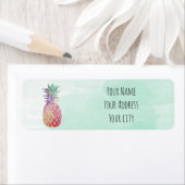 waterverf ananas etiket (Insitu)