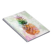 Waterverf ananas notitieboek (Rechterzijde)