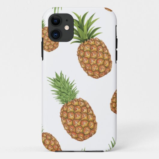 Waterverf ananas patroon 1 Case-Mate iPhone case (Achterkant)