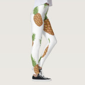 Waterverf ananas patroon 1 leggings (Rechts)