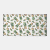 Waterverf Ananas Patroon 2 Bureaumat (Voorkant)