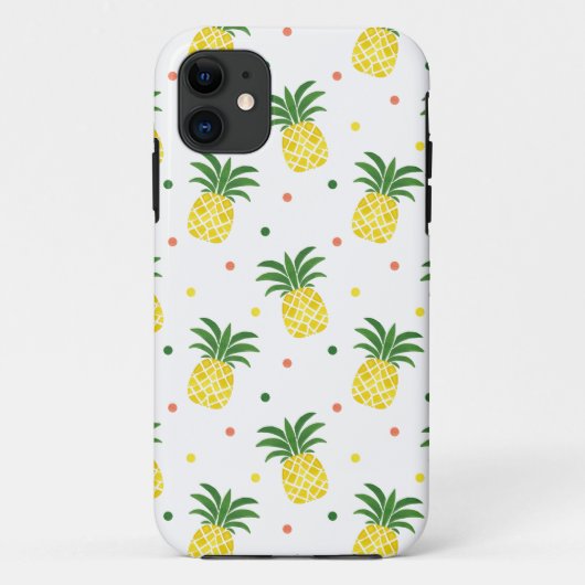 waterverf ananas patroon Case-Mate iPhone case (Achterkant)