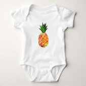 Waterverf ananas romper (Voorkant)