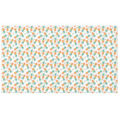 Waterverf ananassen Patroon op wit Tafelkleed (Voorkant (Horizontaal))