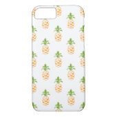 Waterverf ananasslepatroon Case-Mate iPhone case (Achterkant)