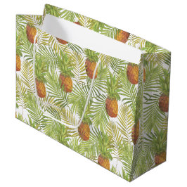 Waterverf ananasslepatroon large cadeautasje