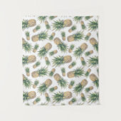 Waterverf ananasslepatroon wandkleed (Voorkant)