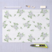 Waterverf-anemon- en spar-patroonweefsel tissuepapier (Craft)