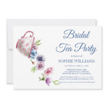 Waterverf Anemone Bloem Bruiloft Bruids Thee Party