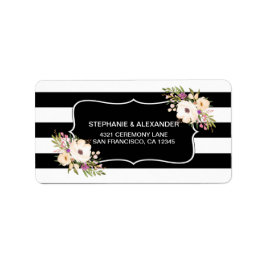 Waterverf Anemone Blooms Adres Labs Etiket