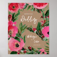 Waterverf Anemone Cardstock Weddenschap Welkom