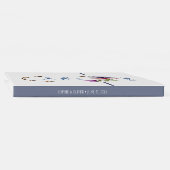 Waterverf Anemone Flower Wedding Gastenboek (Rug)