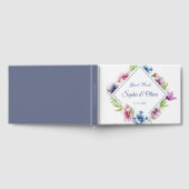 Waterverf Anemone Flower Wedding Gastenboek (Volledig)