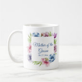 Waterverf Anemone Flower Wedding Koffiemok (Links)