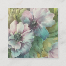 Waterverf Anemonen Floral Briefkaart