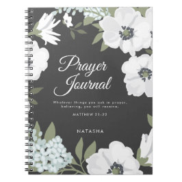 Waterverf Anemones Scripting Prayer Journal Notitieboek