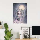 Waterverf Angel Art Poster van Molly Harrison (Thuiskantoor)
